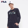 Áo len nam Fila Fila 2018 mùa thu mới áo len áo thun nam áo len thể thao nam ao hoodie nam