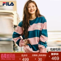 (Người mẫu Hàn Quốc) FILA Fila 2019 xuân mới thể thao và thời trang giải trí Áo len cao cổ cho nam và nữ - Thể thao lông cừu / jumper áo thu đông nam 2020
