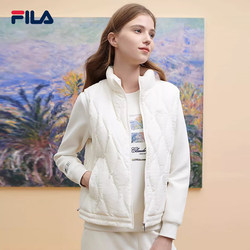 따뜻하고 얇은 FILA 여성용 다운 베스트