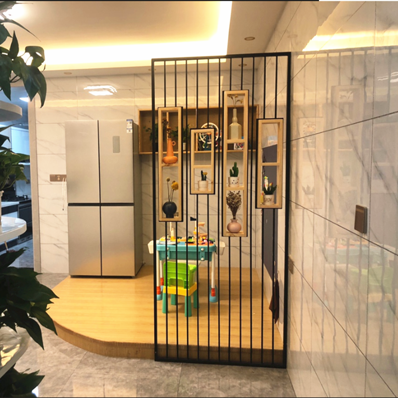 Nordic Living Room Screen Partition Modern Minimalist Entrance to the family Xuanguan Partition Washroom Toilet Decorated Shelve-Taobao