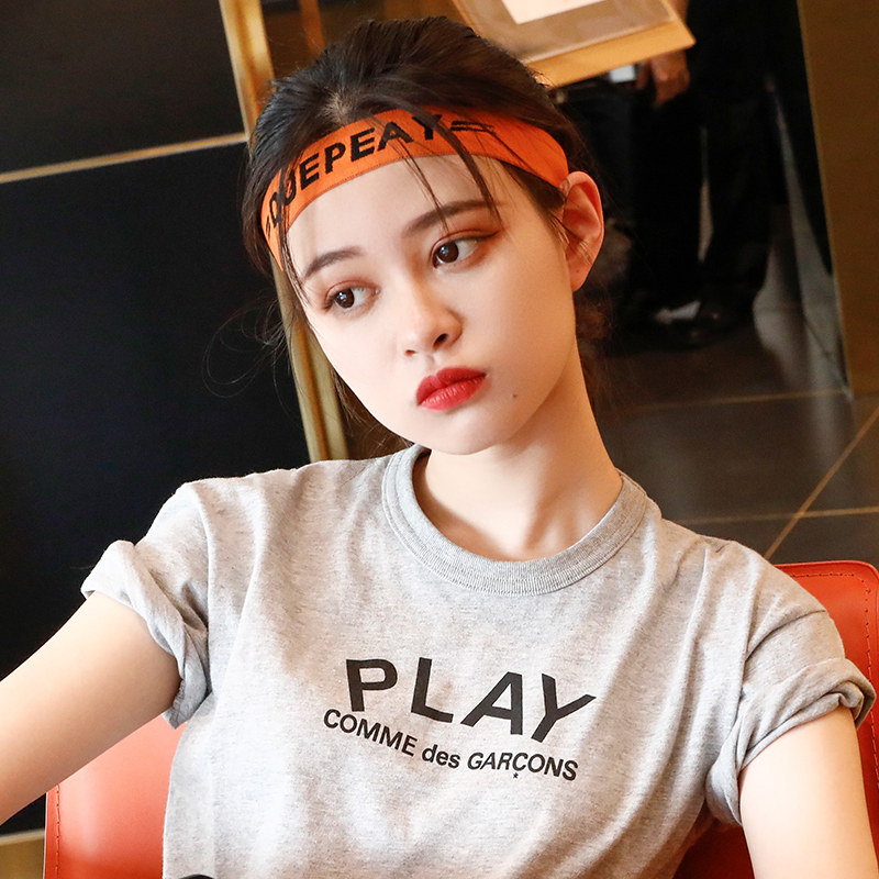 Antiperspiration with summer sports hair band Men and women Sweat Sweat Running Riding Basketball Yoga Head With Care Thin section of the day