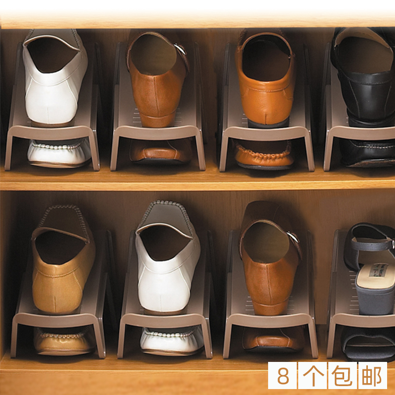 Shoe rack Japan Imports ISETO Shoe cabinet finishing shoes containing layer shelf space Master Double-placed shoe shelve