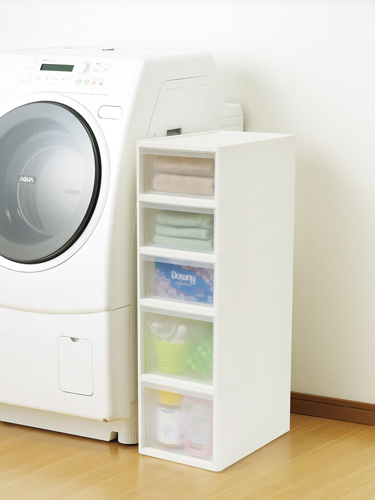 Japan imported jej clip cabinet Household balcony powder room storage cabinet Gap storage cabinet drawer shelf