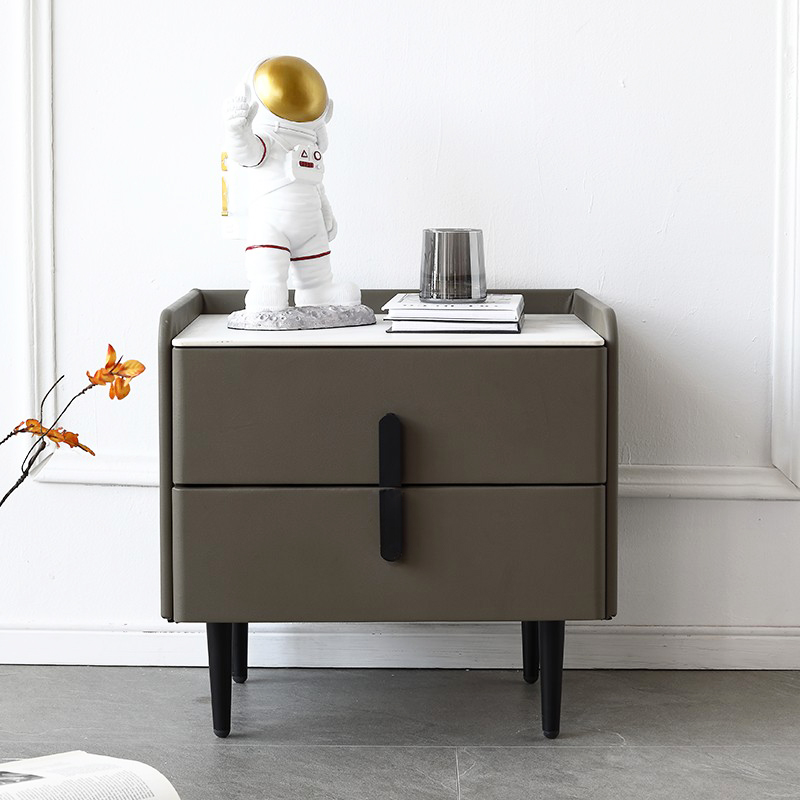 Ideolar minimalist rockboard nightstand designer customizable bedroom bedside cabinet modern minimalist storage dipper cabinet-Taobao