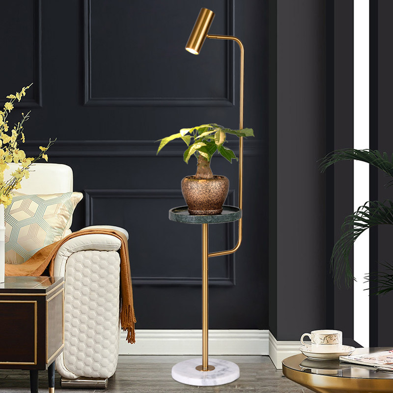 Minimalist personality net red ins wind floor lamp Nordic minimalist living-room light lavish sofa Book room Bedroom upright table lamp