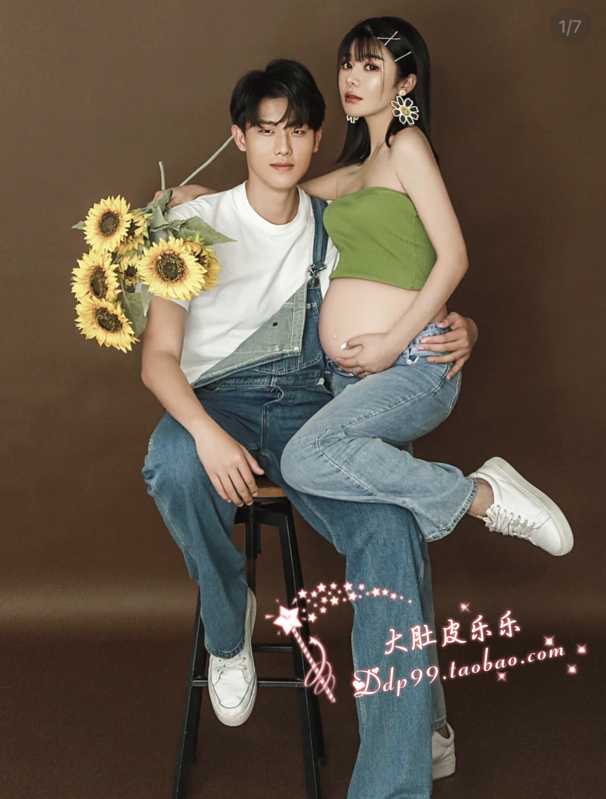 815 Couples Gestational Surrogacy Mommy Photos Fashion Writing True Clothes For Dresses Rental Photos for pregnant women Photographic clothes