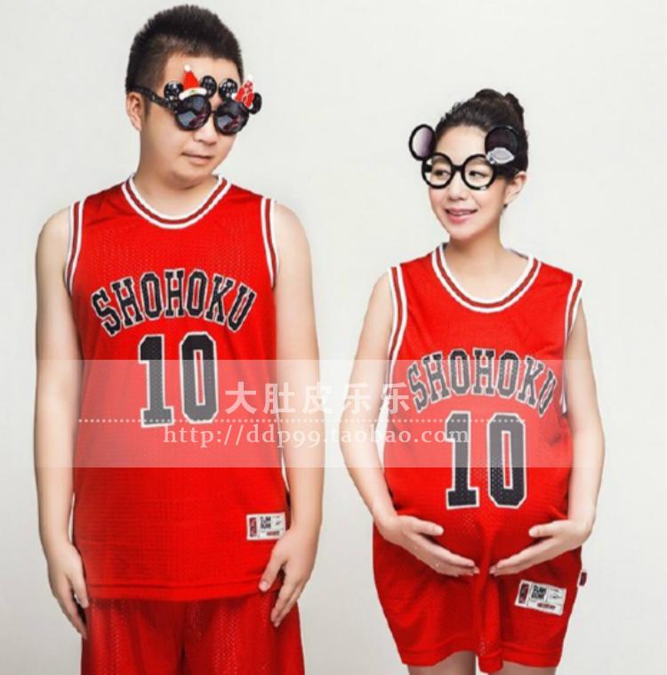 Ra ngoài cho thuê phụ nữ mang thai ảnh bóng rổ thể thao chụp ảnh studio chụp ảnh quần áo bà bầu quần áo ảnh shop bầu đẹp