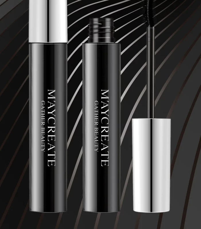 Ddk nhỏ giọt mèo lưới màu đỏ mascara không thấm nước uốn cong dài không nở mã hóa âm thanh siêu rung dài với xác thực - Kem Mascara / Revitalash mascara monaliza