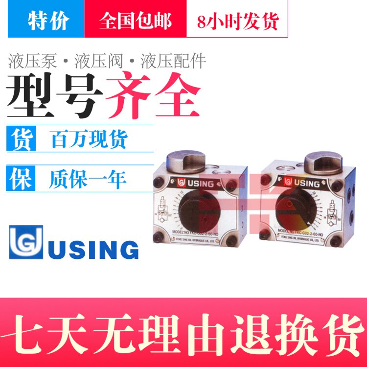 Flow control valves FKC-G02001 2 4-02A LAUSING Peak FKC-G02004-02LA