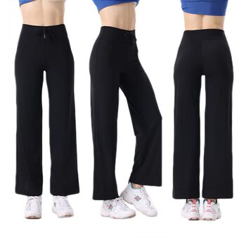 Bell-bottom yoga pants uarun sports bell-bottom pants