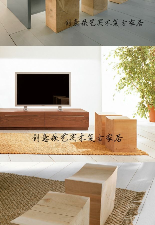 Sáng tạo phân gỗ rắn phân cá tính thời trang đơn giản tự nhiên bằng gỗ tự nhiên phân giày giày - Các món ăn khao khát gốc bàn bộ bàn ghế gốc cây giá rẻ