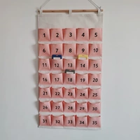 Розовая сумка для карт Pick-up без принта, 35 карманов