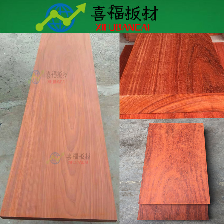 African safflower pear wood square log plate small material dly carved plaque furniture coffee table stair tread