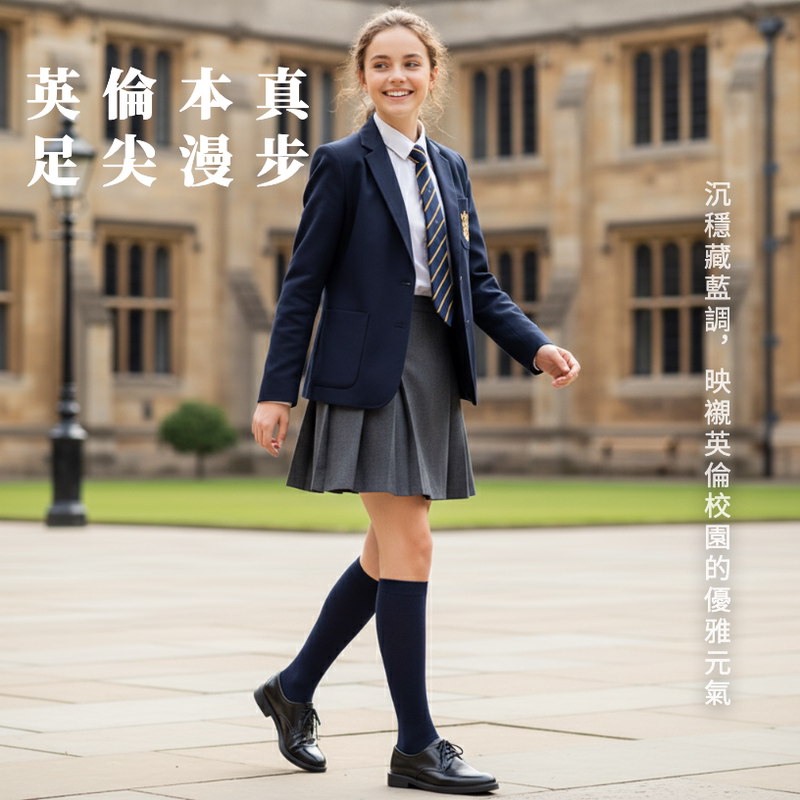Children's Dark Blue Long Socks, Black and White Solid Color, Pure Cotton, Unisex Student Mid-High Socks, Navy Blue School Socks, Performance Socks
