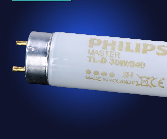 Original 1 2m Philips color matching lamp 36w 840 TL84 standard light source matching color light box light source