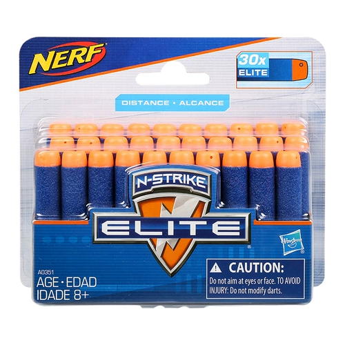 [Itoy] Hasbain подлинный Nerf Heat Elite Bullets of Toy Gun Sponge Soft Bomb 30 Meta A0351