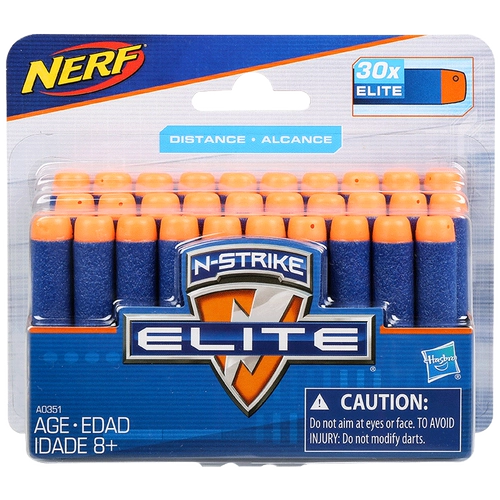 [Itoy] Hasbain подлинный Nerf Heat Elite Bullets of Toy Gun Sponge Soft Bomb 30 Meta A0351