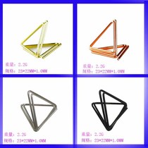 Triangular business card holder creative metal business card holder desktop decoration note holder office supplies holder office holder