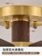 Song-Style Aesthetic Living Room Chandelier, Solid Wood, All-Copper, New Chinese-Style Zen Villa Lobby Main Light, Dining Room Ceiling Light
