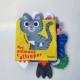 Книга из ткани, котенок