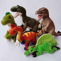 Foreign trade export tail forest animal simulation dinosaur plush doll small dinosaur toy