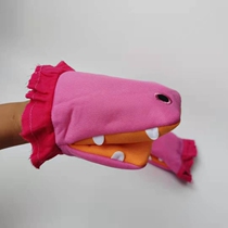 Crocodile hand puppet voice toy press the mouth will have a sound early childhood hand doll toy
