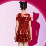 Костюм, блестки для ногтей, штаны, комплект подходит для мужчин и женщин для взрослых, новая коллекция