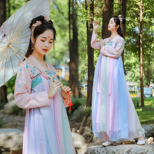 Осеннее ханьфу для школьников, китайский стиль, полный комплект, прямые продажи с завода