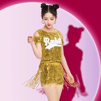 ОКС на плече+юбка для кисточки [золото]