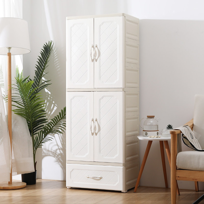 Thickened baby wardrobe baby wardrobe children's wardrobe storage cabinet drawer plastic locker