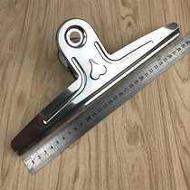 300mm Ultra Large Stainless Steel Ticket Clip Metal Financial Bill Clip Butterfly Clips Office Supplies Stationery Iron Clips
