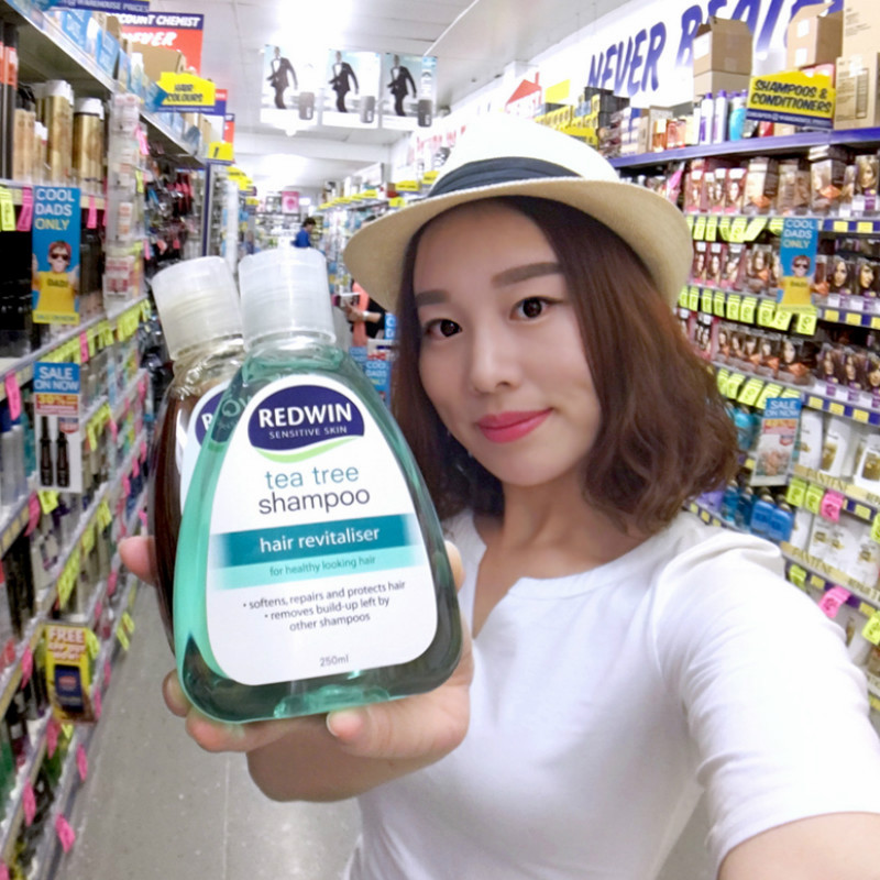 Xiaojiu Australia Buy Redwin Tea Tree Oil Shampoo No Silicone Oil To Chip Control Oil Nourishes Pregnant Woman available 250ml