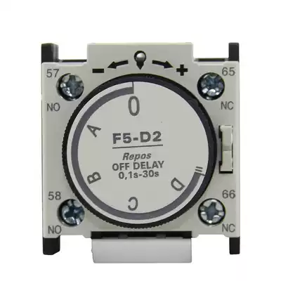 Chint air delay head AC contactor delay head power failure delay F5-D2