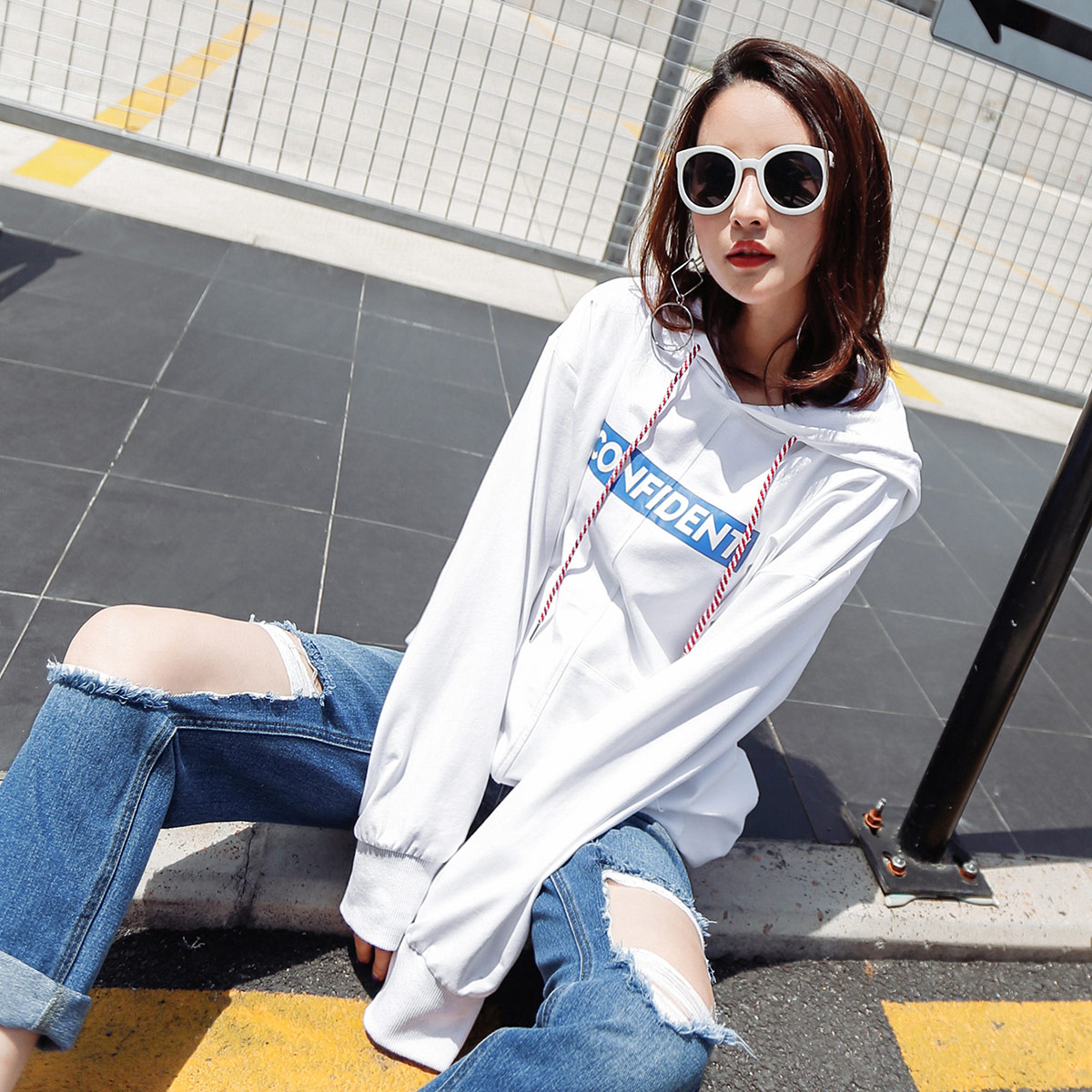 Sweatshirt femme OTHERMIX - Ref 3217070 Image 3