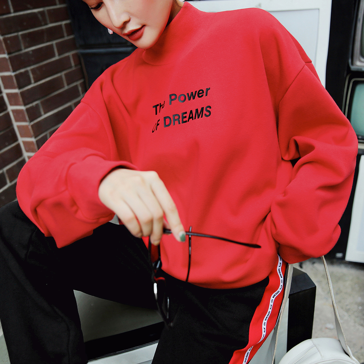 Sweatshirt femme OTHERMIX - Ref 3216469 Image 3