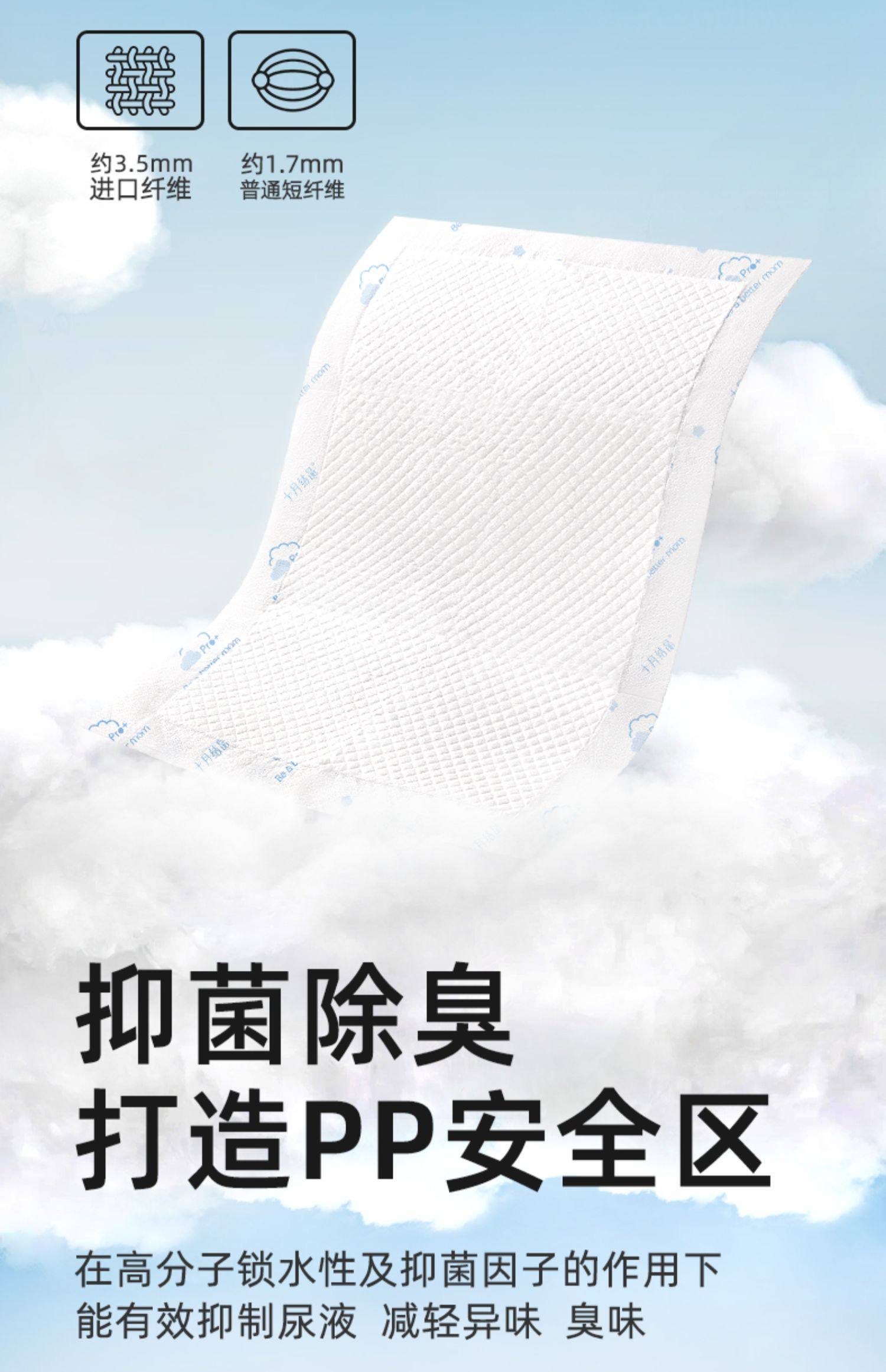 Newborn Baby Diaper Pad Super Soft Waterproof Breathable 33*45cm 20 Pcs/Bag