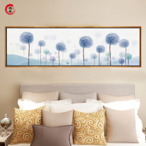 Bedroom decoration painting bedside painting wedding room warm living room mural background dandelion modern simple room wall painting