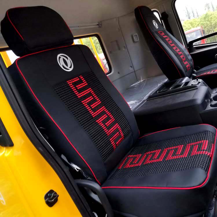 Dongfeng Tianlong seat sleeve KLVLKCKX Vigorous God Flagship seat cover All-bag leather cushion Four Seasons Truck Seat Cushion