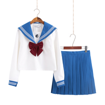 Japanese sweet soft sister Searer suit glaze JK uniform Orthodox student uniform school style suit spring and autumn womens class uniform