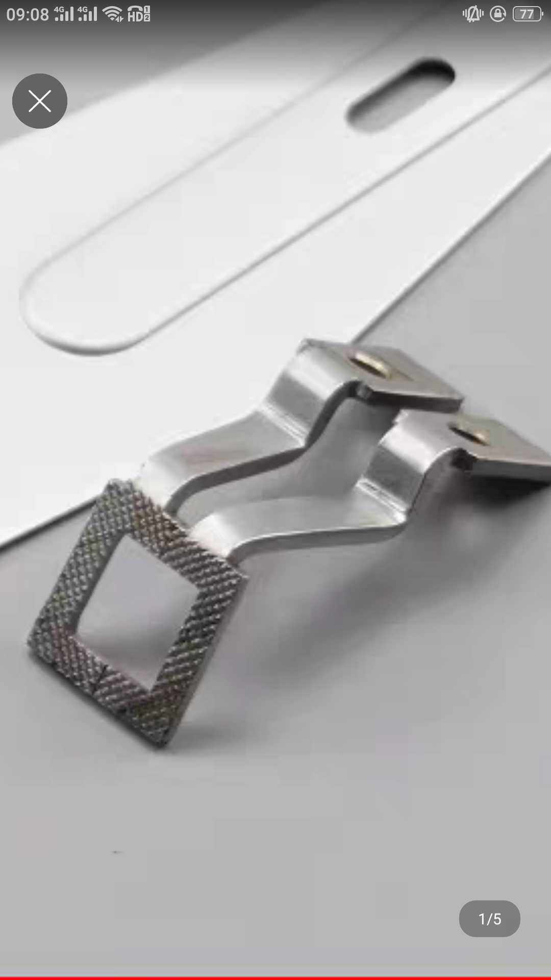 Quality 1900 computer anti-dust sleeve knotting machine presser foot square 1850 knotting date car knotting machine presser foot