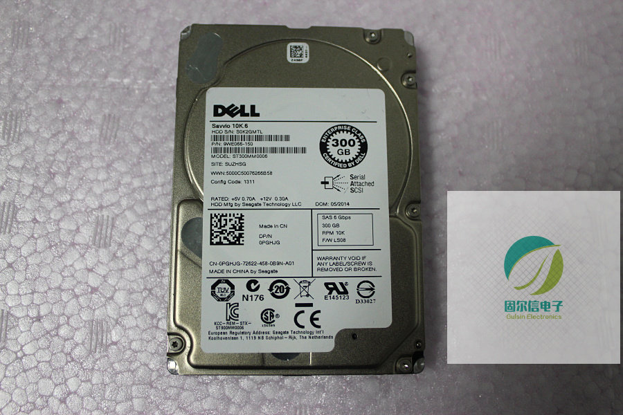 Original dress DELL Dell ST300MM0006 Hijer 300G 2 5 inch server SAS hard disc 0PGHJG