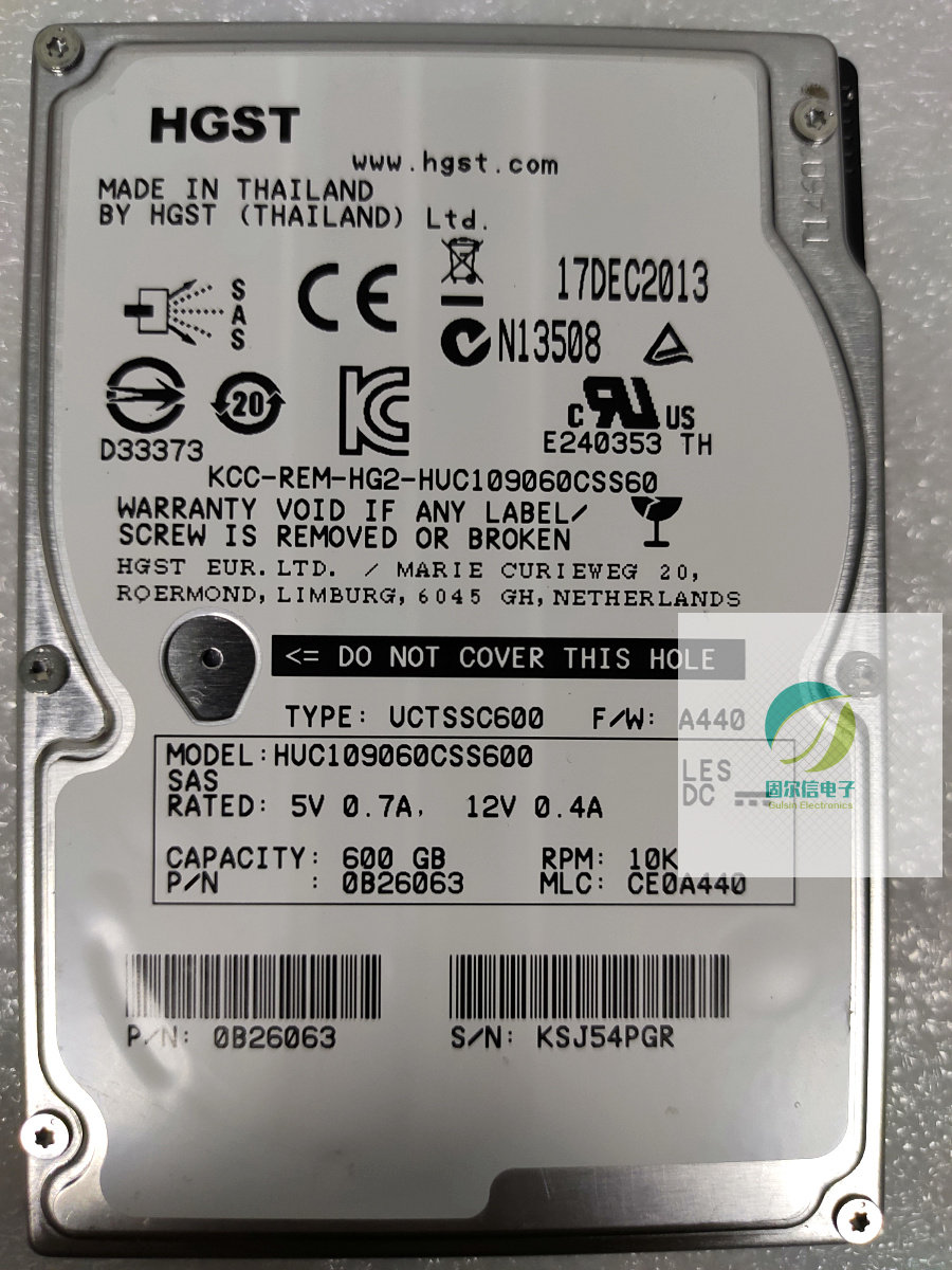 New Color HGST Hitachi 600G 2 5 10K SAS HUC109060CSS600 Server Hard Drive