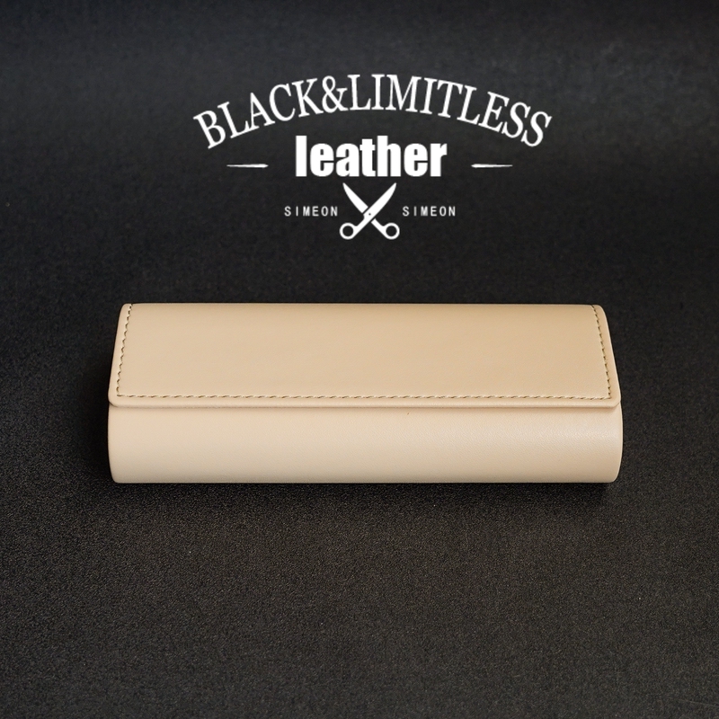 Stylish and Elegant Myopia Glasses Optical Glasses Storage Box Leather Pressure-Resistant and Drop-Resistant Magnetic Sunglasses Case