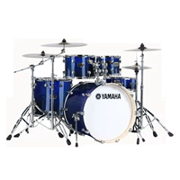 Запись проливает пять барабанов и четыре синих градиентных синих HCS