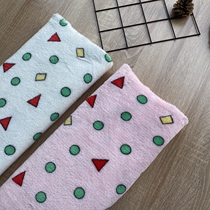 Cloth Wax Pen Small New Pyjamas Pattern Cute Cartoon Printed Bifacial Flannel Suede Pajamas Clothing Fabric