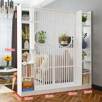 Flat Wind Screen Partition Living Room Room Partition Wall Self-Loading Home Bezel Bedroom Minimalist Modern Wood Shelter Folding Screen