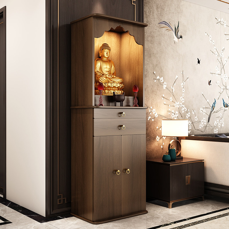 Table small Buddha statue for Table Yueyuan Buddha to serve Table Table Table Guang Buddha shrine for Table Buddha cabinet