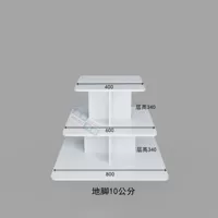 Квадратный трехэтажный 80*80*100