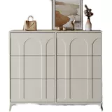 Кремовые ультратонкие туфли, система хранения, коллекция 2023