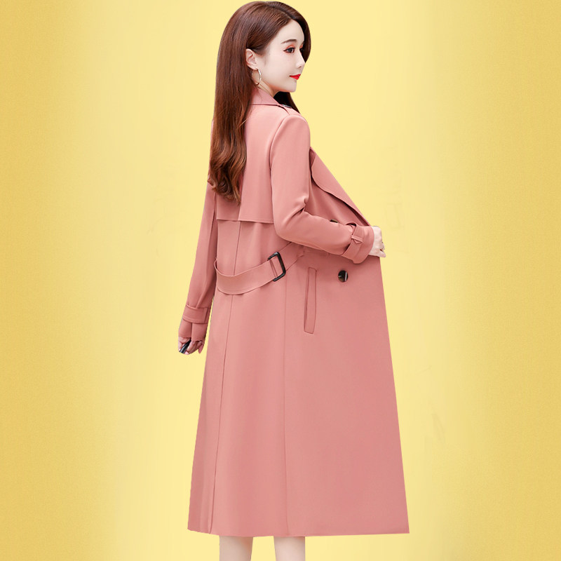 The Wind Coat Jacket Woman 2022 New Spring Dress High-end Brand Temperament has a long version of this year's popular coat of clothing and winter exploits